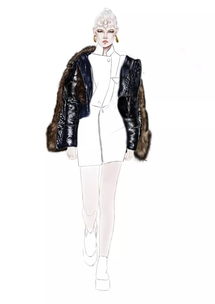 從線稿到效果圖 25款服裝效果圖上色步驟全解析